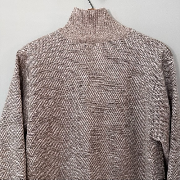 BUFFALO David Bitton Men’s Combo Jute Fleece Lined 3/4 Zip Sweater Size XL - Picture 10 of 15